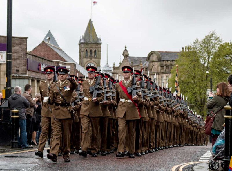 Duke of Lancaster's Regiment Colne