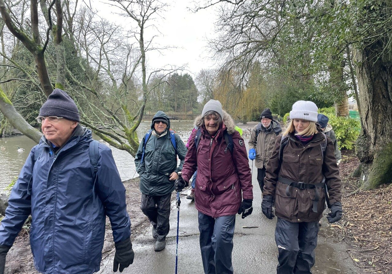 Pendle Walkers at Pendle Hill