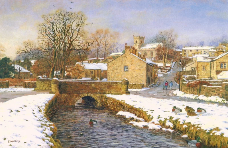 Perhaps no one has ever painted Pendle more lovingly or captured in such fine detail its many different moods than Keith Melling, arguably England’s finest landscape artist.