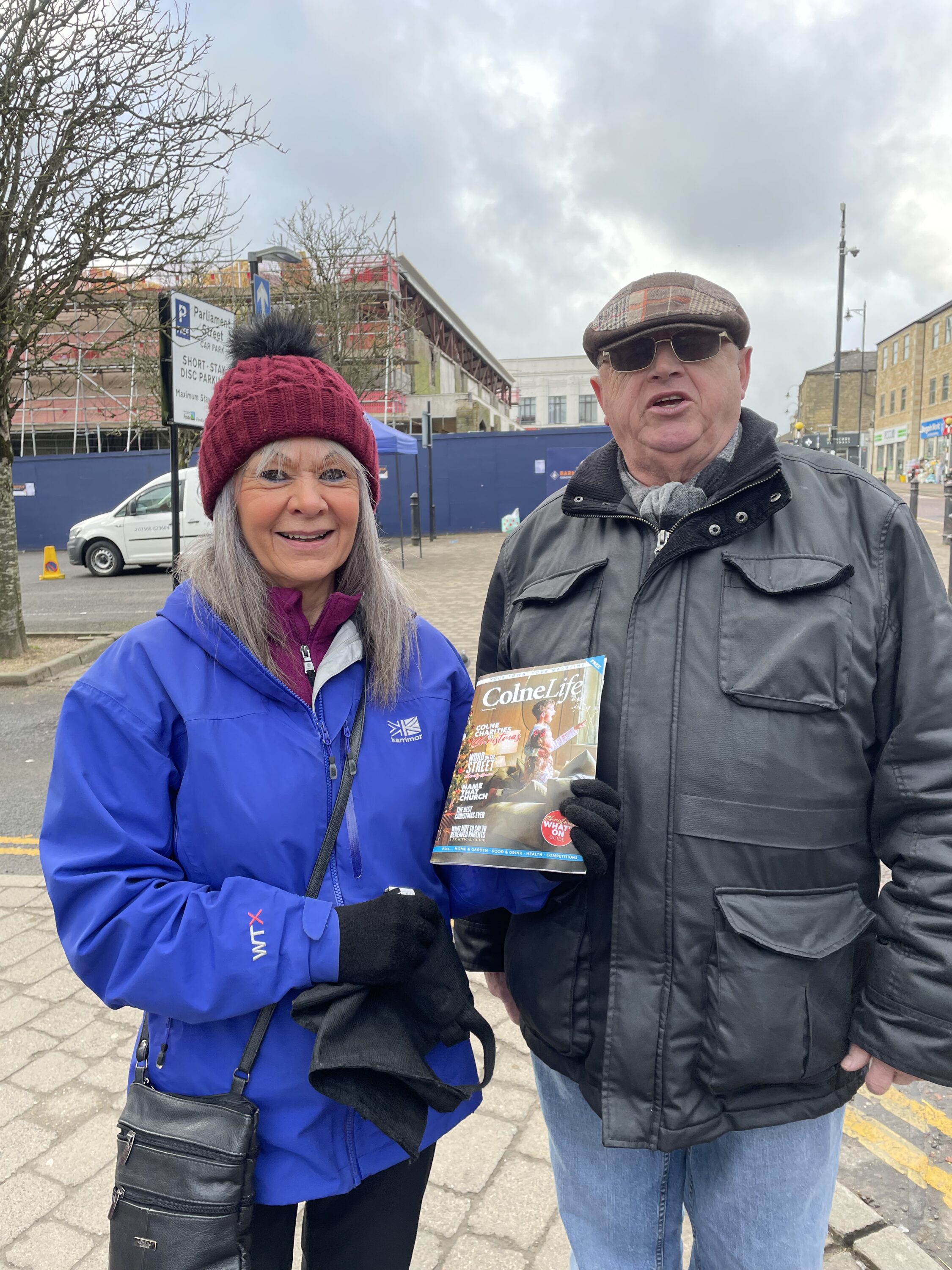 JOHN and MAXINE Colne Shoppers