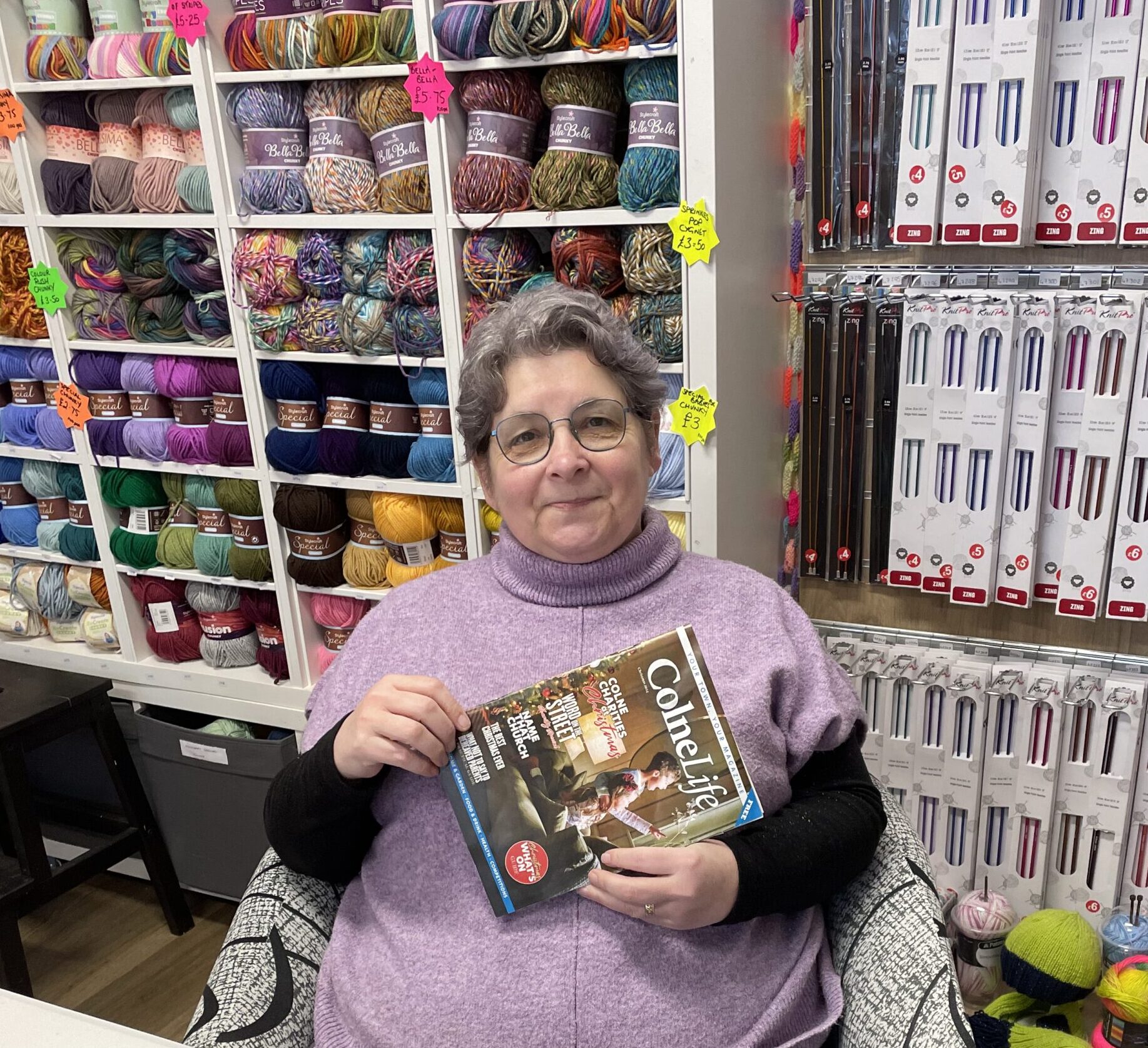 LESLEY from Lesley’s Wool Shop