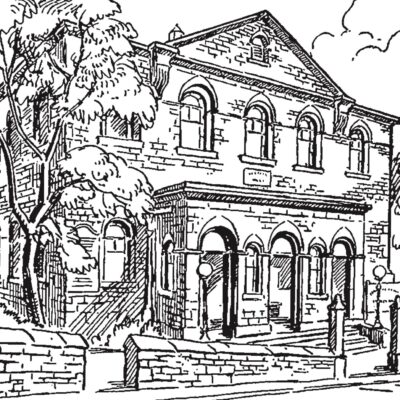 Illustration of Albert Road Methodist Church, Colne