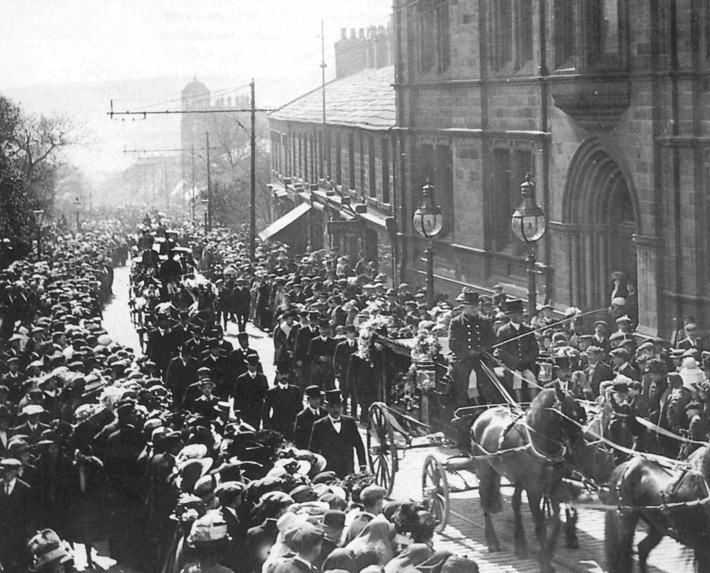 Wallace Hartley's funeral