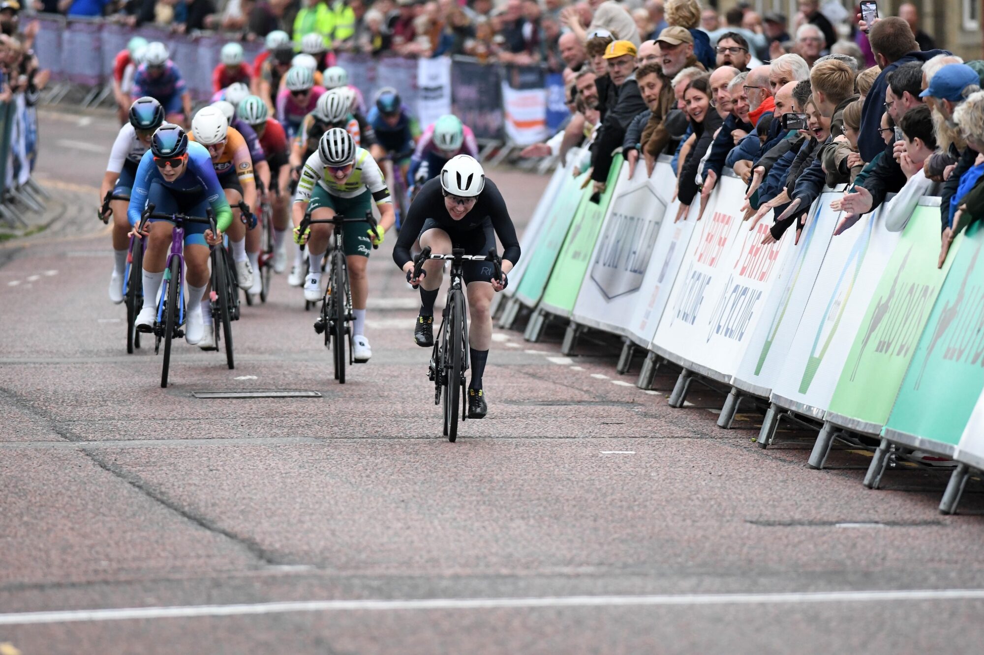 Anna Morris won the Fort Vale National Womens Race. Credit Larry Hickmott