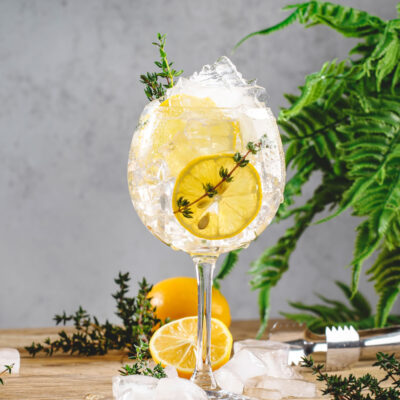 Gin & Thyme Fizz