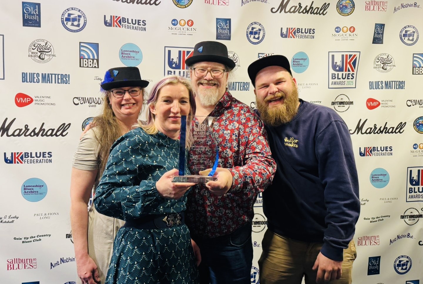 The Great British Rhythm & Blues Festival was named UK Blues Based Festival of the Year at the 2025 UK Blues Awards