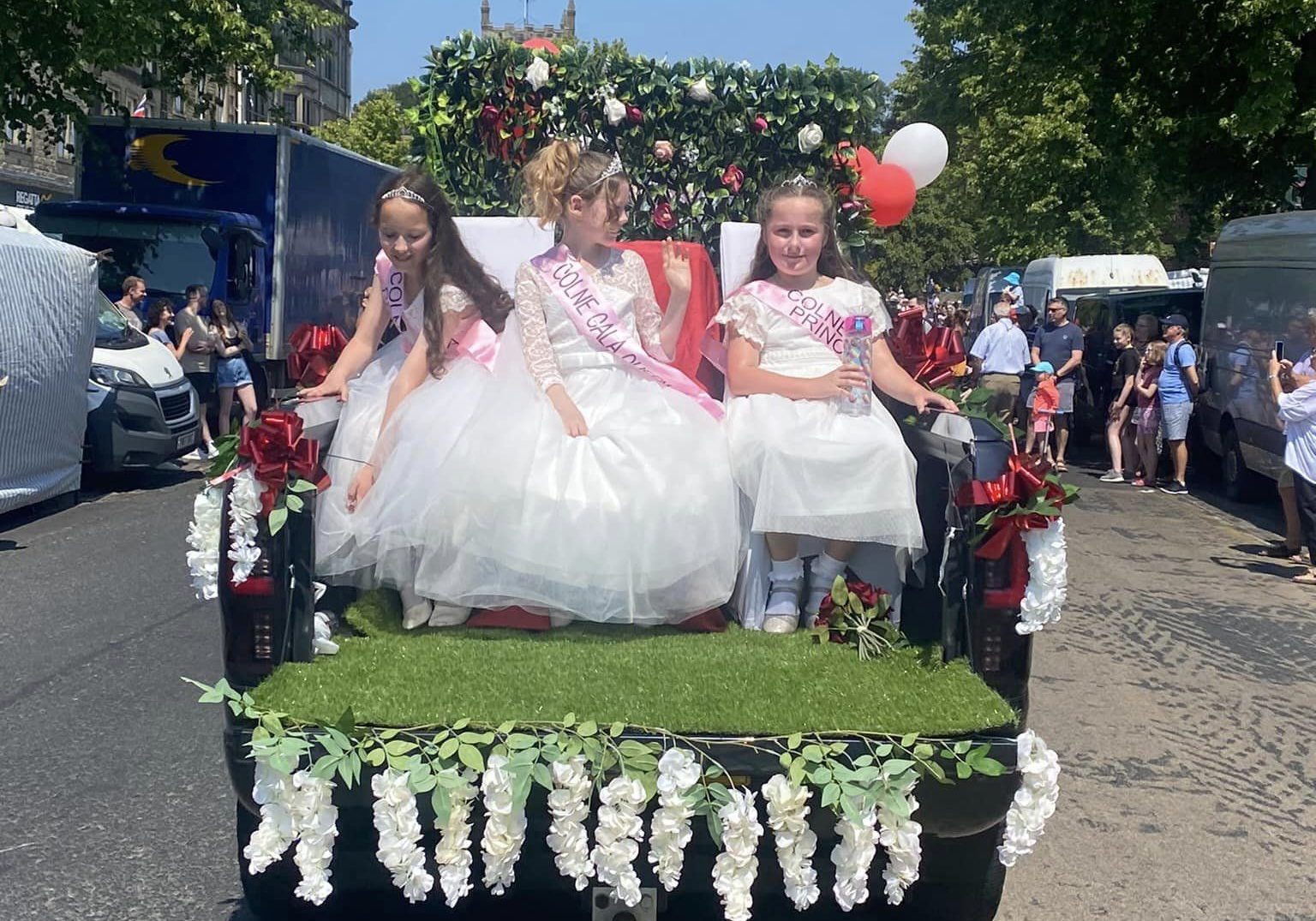 Colne Royalty at Skipton Gala