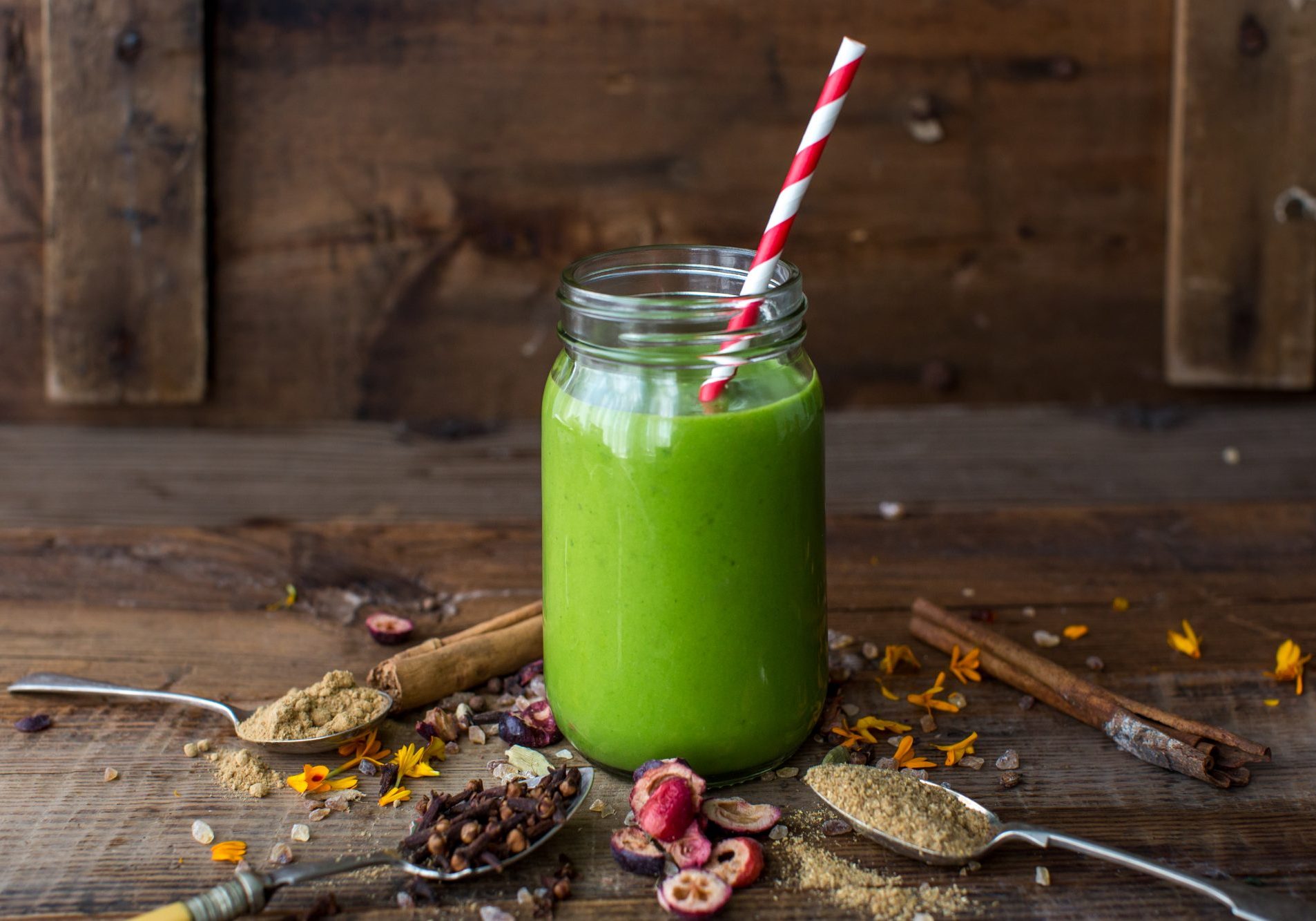 Spiced Pumpkin Green Smoothie