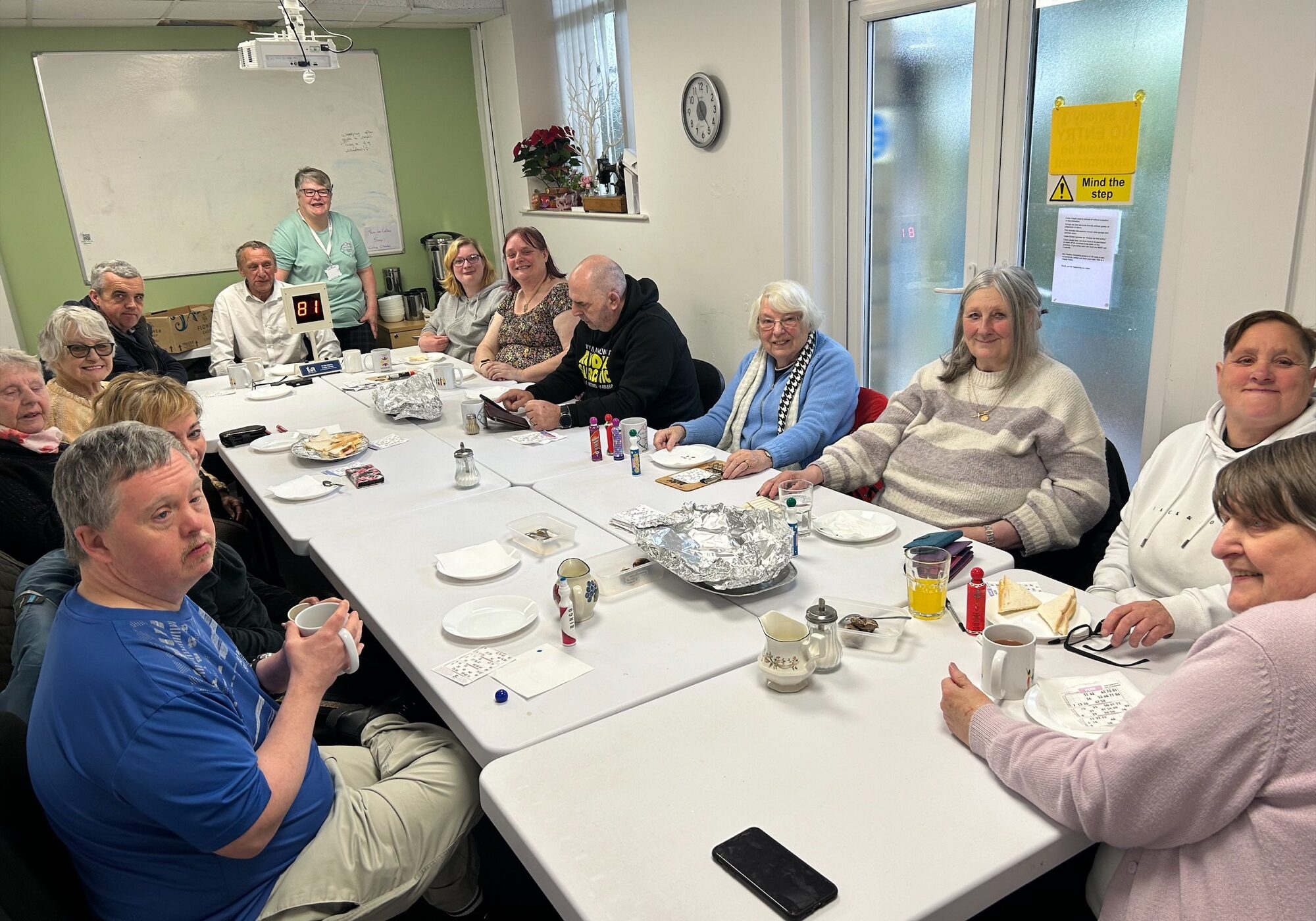 The Marsden helps fund Colne Citadel’s weekly bingo sessions for over 50s