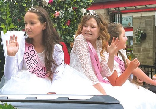 Last year’s gala queen and princesses